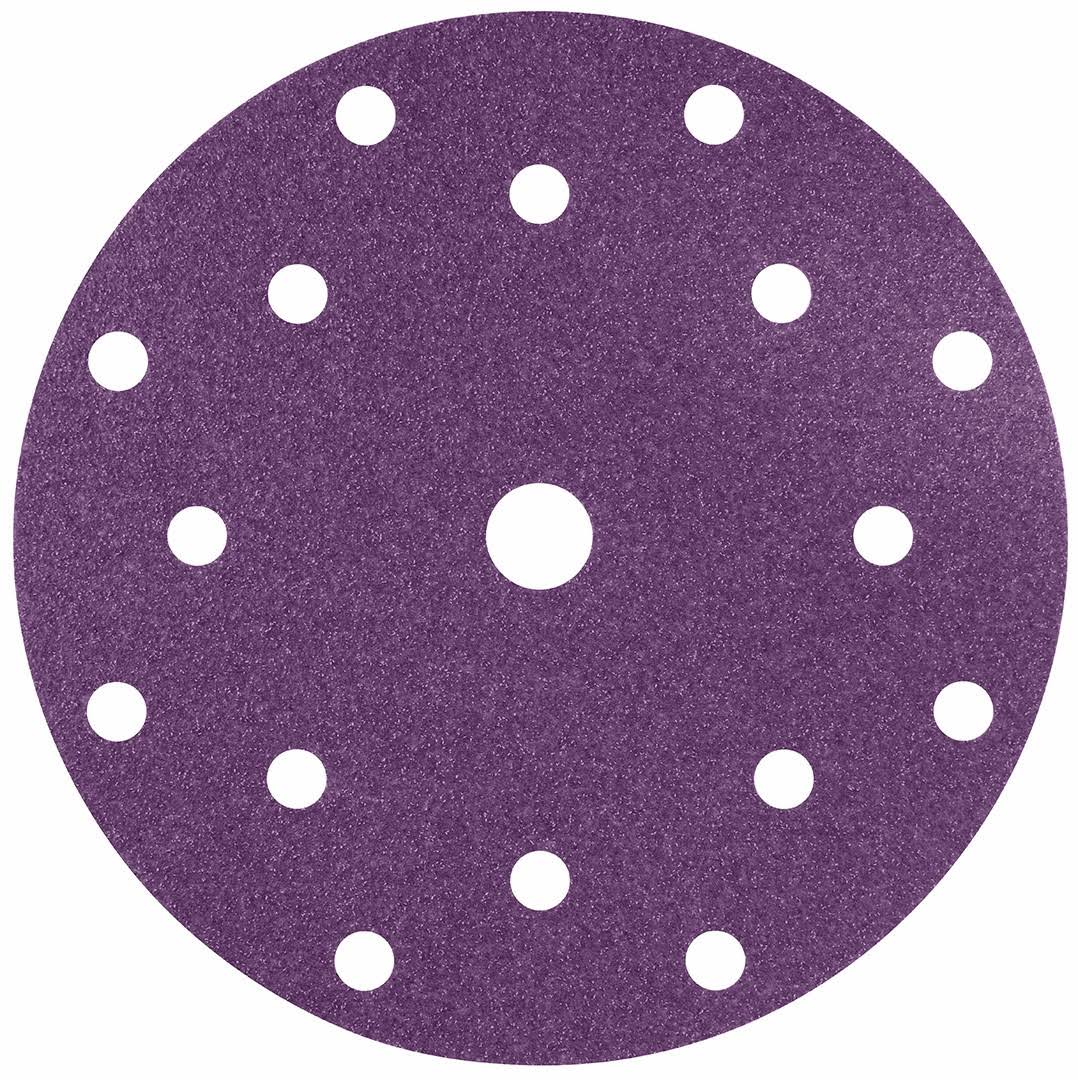 3M Cubitron II Hookit Clean Sanding Abrasive Disc, 185 mm, 220+ Grade, 50 Discs per Carton, 4 Cartons per Case H623587