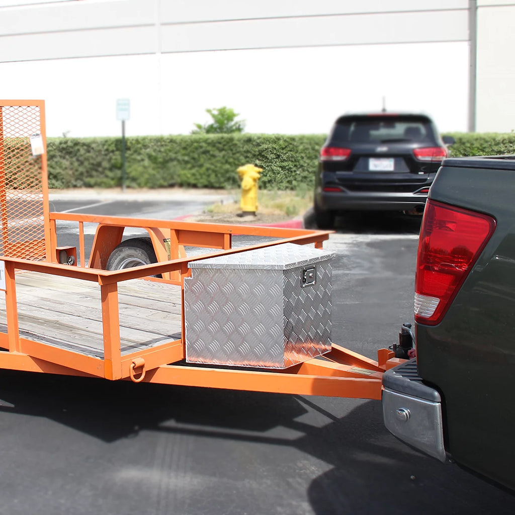 Aluminum Black Truck Bed Tool Box with Lock K202639