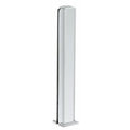 Satin Anodized 30x22 Center Design Series Partition Post O2586