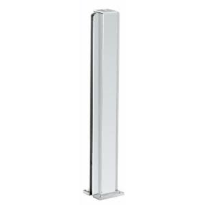 Satin Anodized 30x22 Center Design Series Partition Post O2586