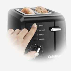 Black 2 Slice Toaster R3704