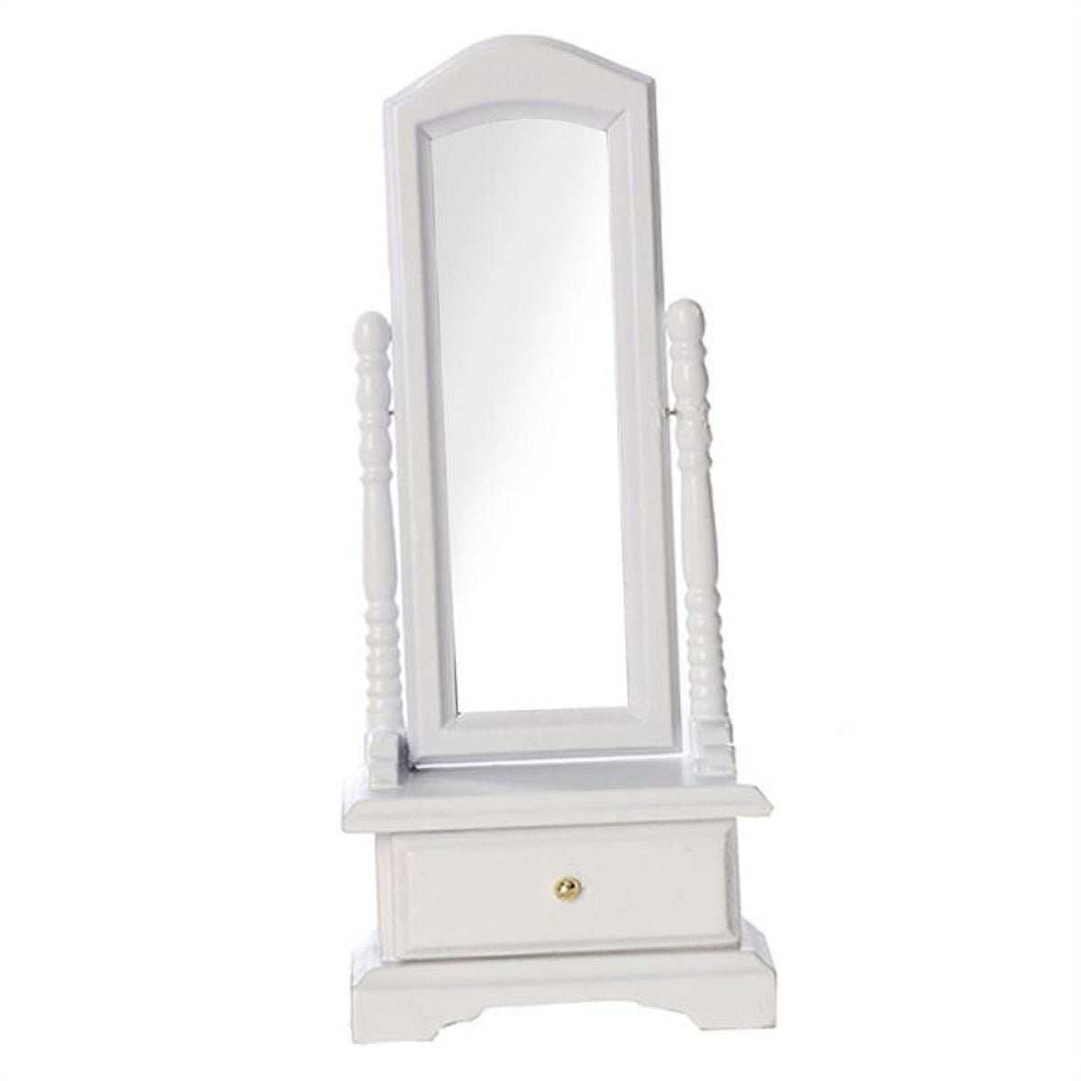 White Wood Dolls House B281