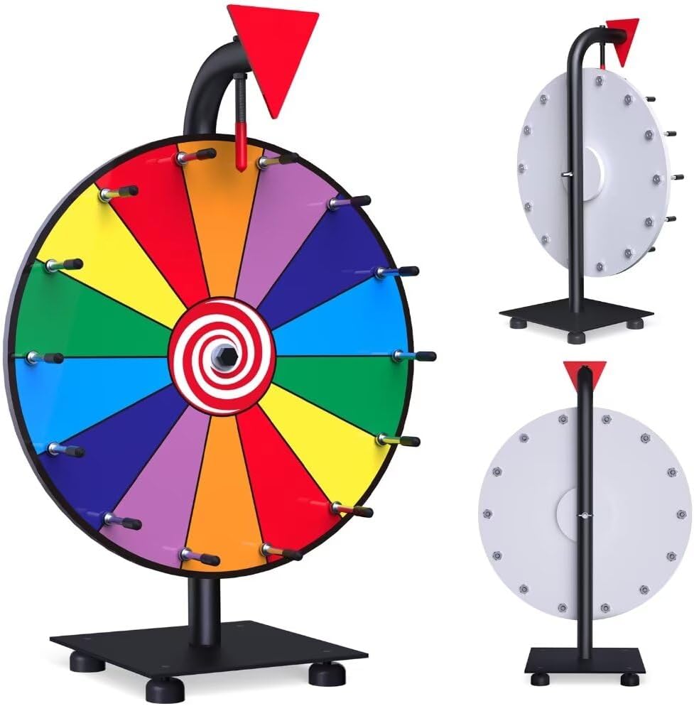 14 Slot Heavy Duty Spinning Prize Wheel with Base F167