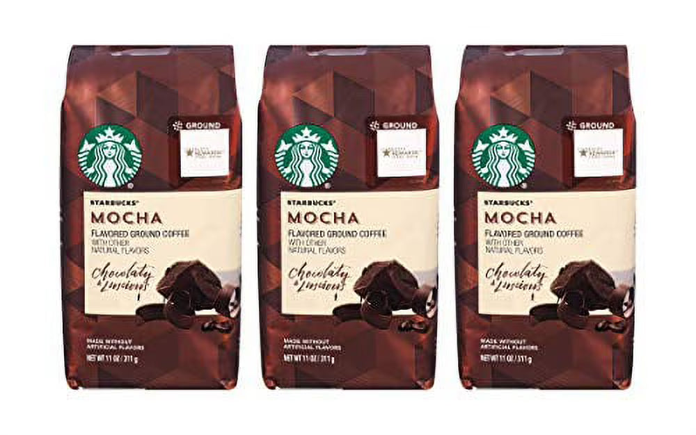 Mocha Ground Coffee 11 Oz (Pack Of 3) C4470