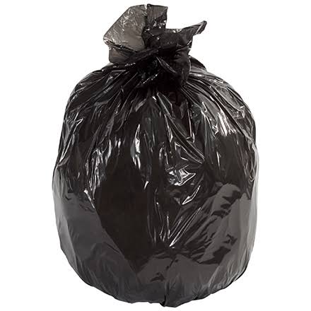 Black Trash Bags 1.5mil (100 Per/Case) W14142