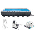 24' x 12' x 52 Frame Swimming Pool K109