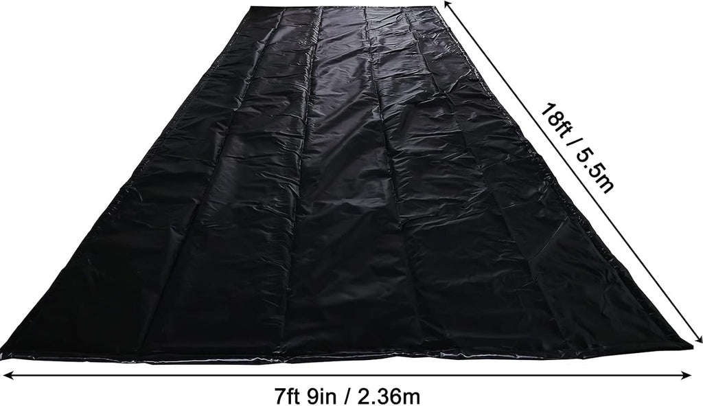 Black Garage Containment Mats 7'9'' X 16' G817164