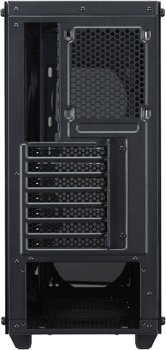ATX Mid Tower PC Gaming Case with Tempered Glass Panels X25473