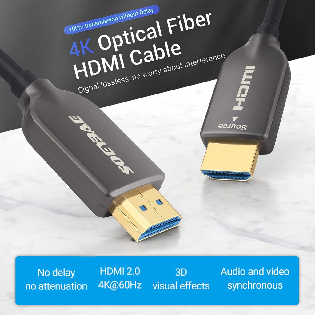 HDMI Fiber Optic Cable 65ft/20M K1279