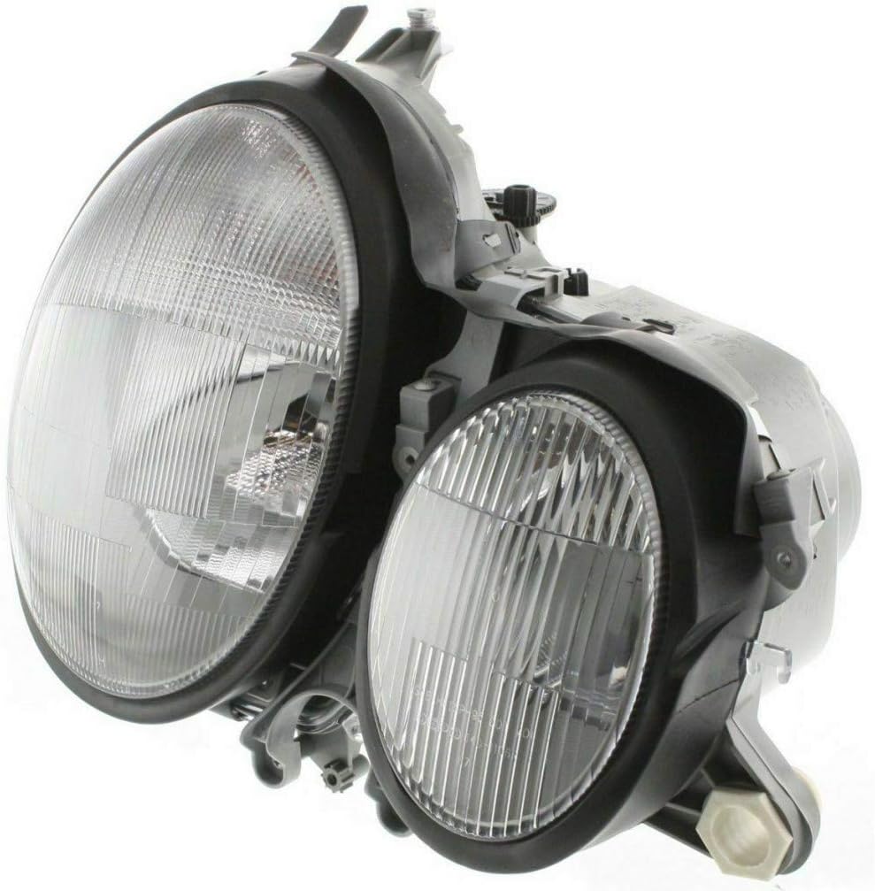 Headlight Assembly Passenger Side with Bulbs Q87665