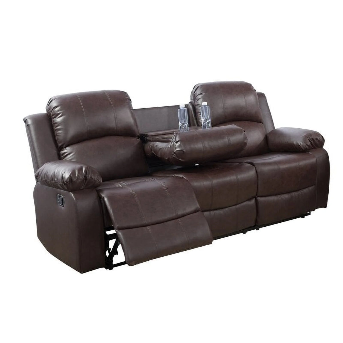 Burgandy Manual Rocker Recliner C375