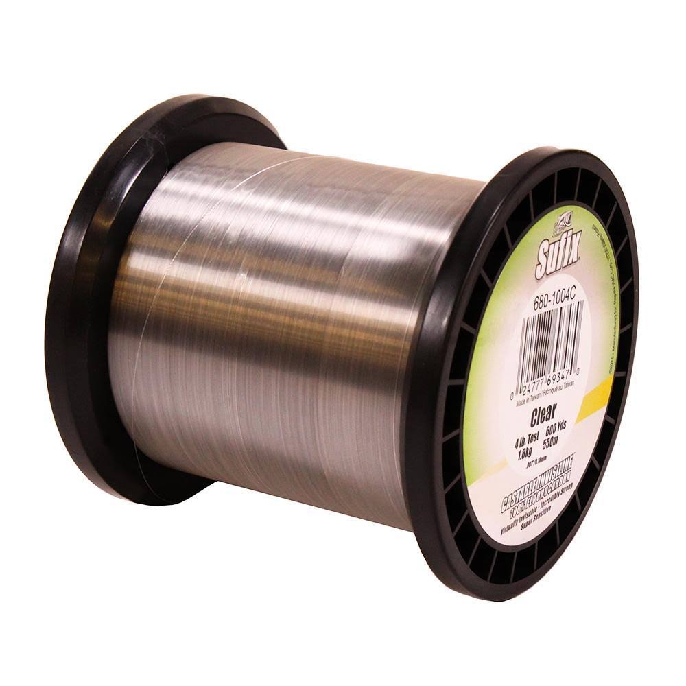 Clear 4 lb Fluorocarbon Casting Line C687950