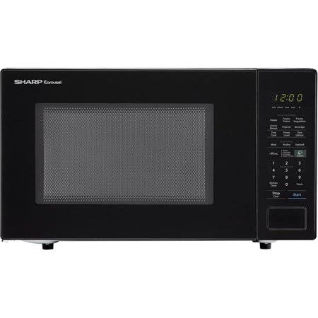 1.4 Cu. ft. 1000W Black Countertop Microwave Oven H431959