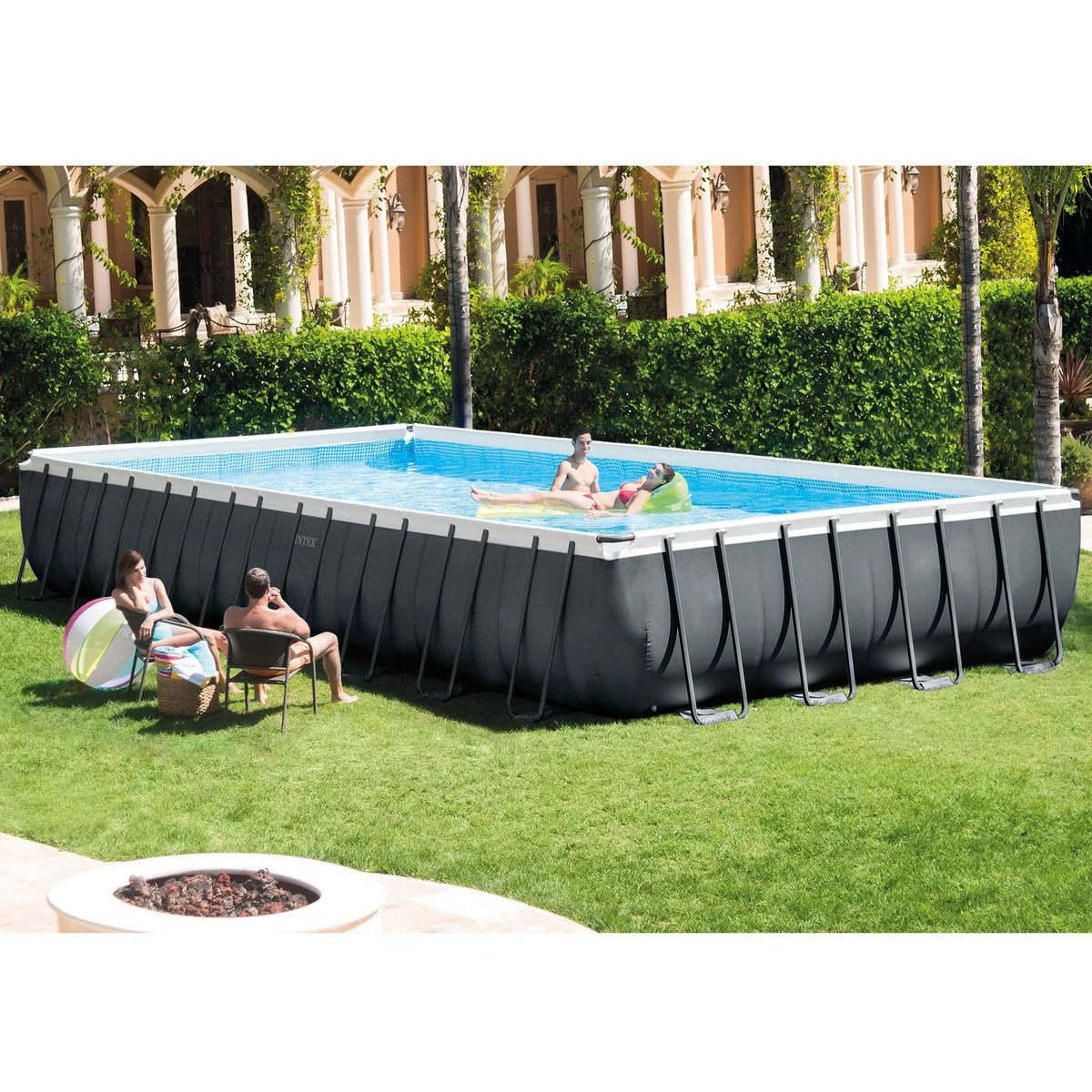 24' x 12' x 52 Frame Swimming Pool K109