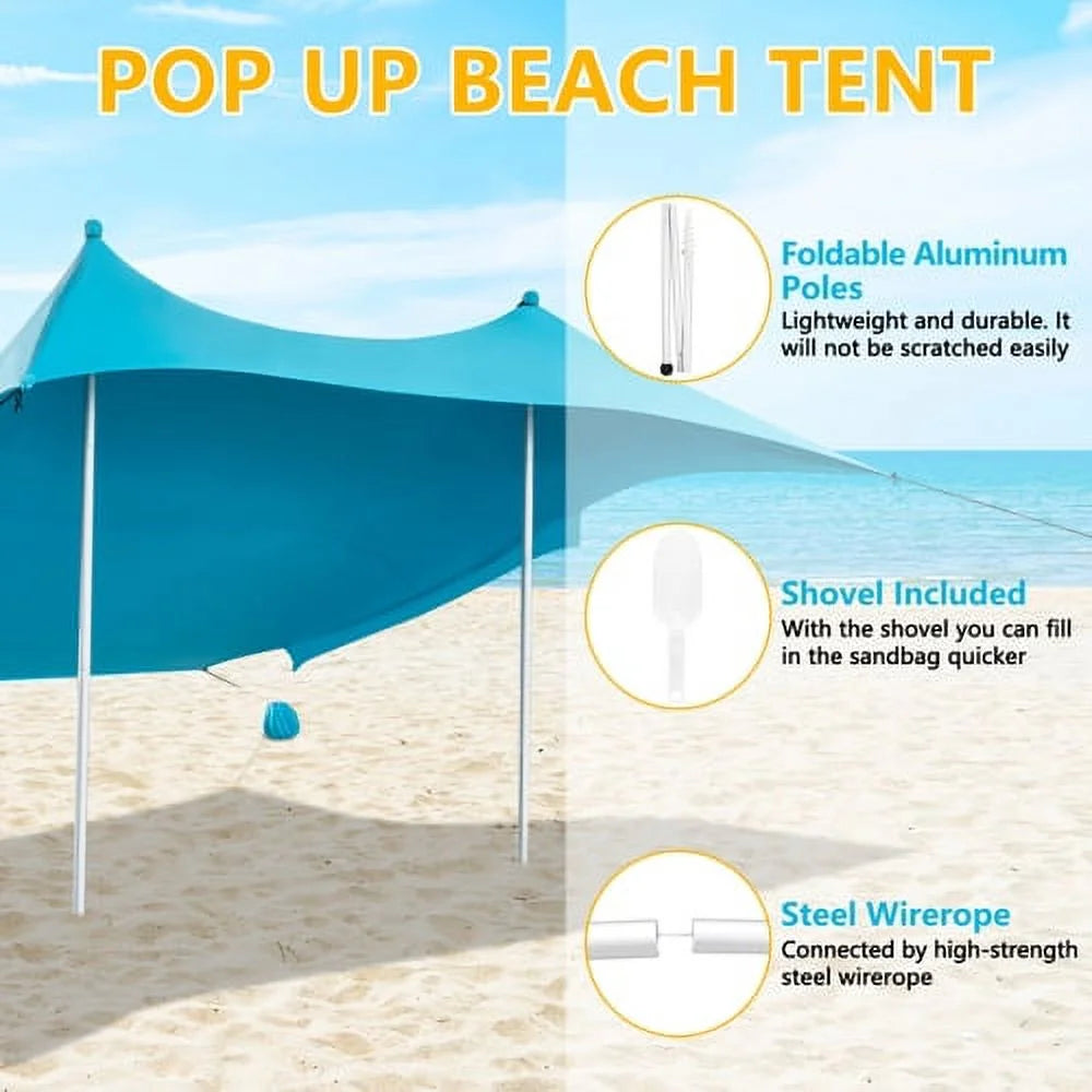 Pop Up Beach Tent with Carrying Bag M389
