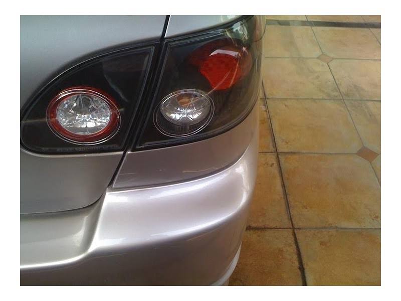 Toyota Corolla 03-08 Euro Style Tail Lights - Black C146861