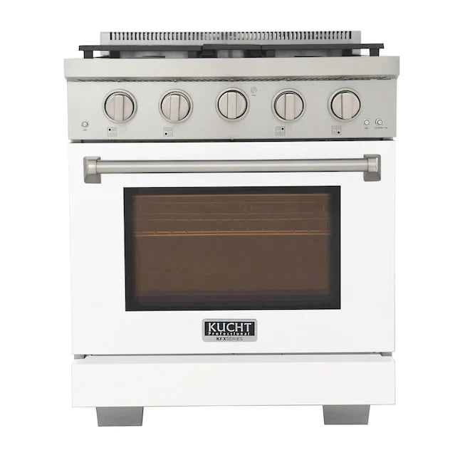 30 4.2 cu. ft. Natural Gas Range in White J544177