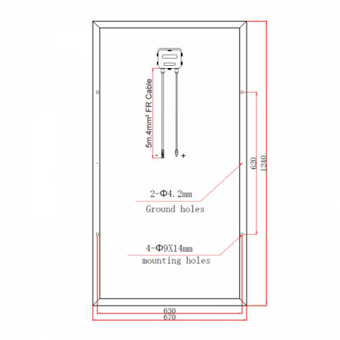 150W Solar Panel C5989