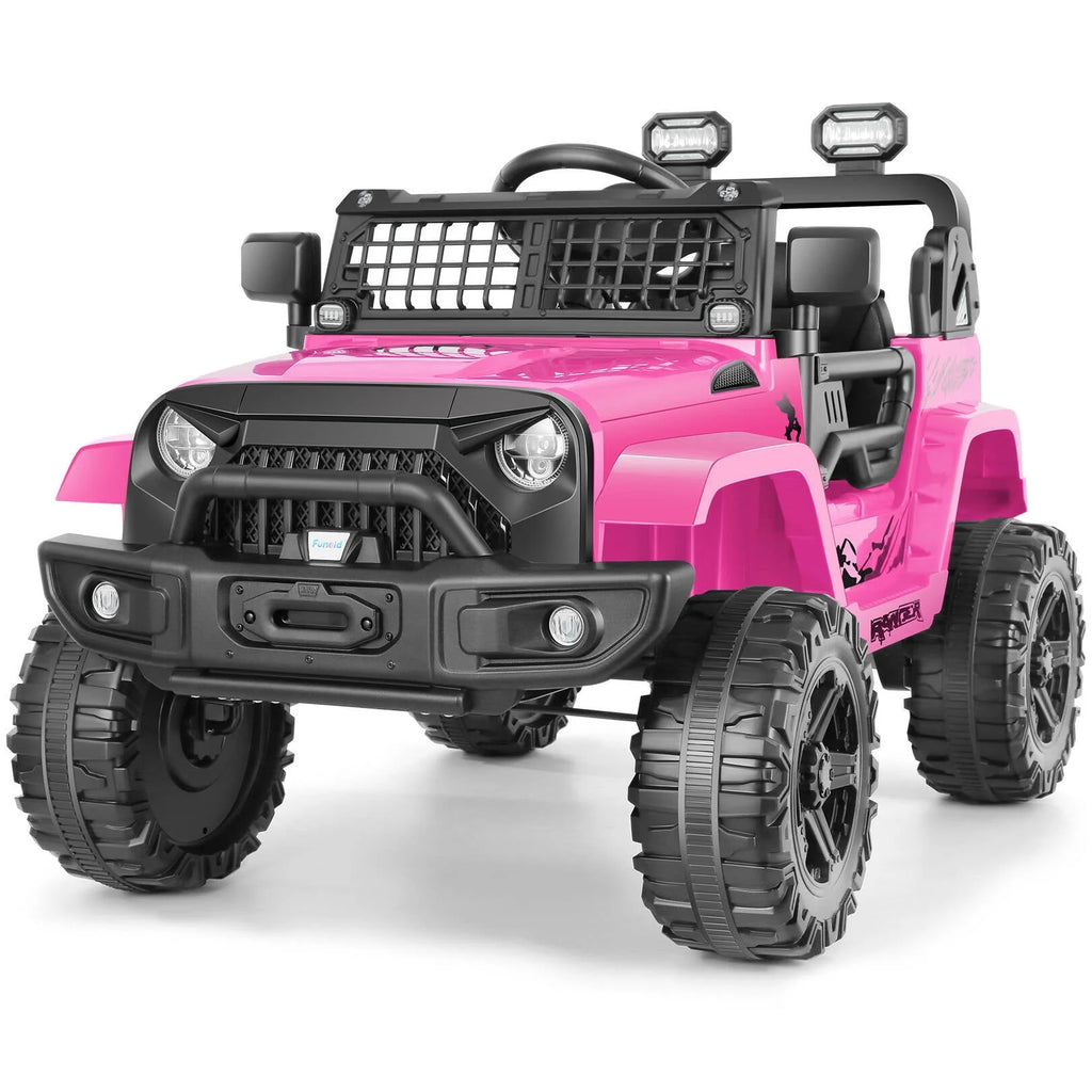 Pink 12V Electric Ride on Toy Car with Remote Control P5798