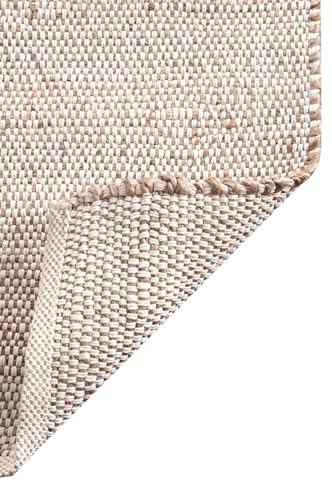 Jute Cotton Hand Woven Natural Area Rug 8' x 10' P1955