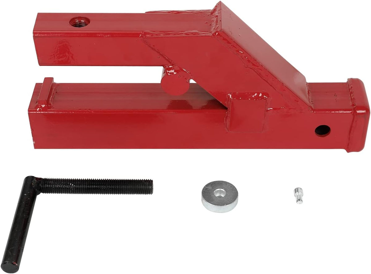 Red Clamp On Trailer Hitch Adapter F4934