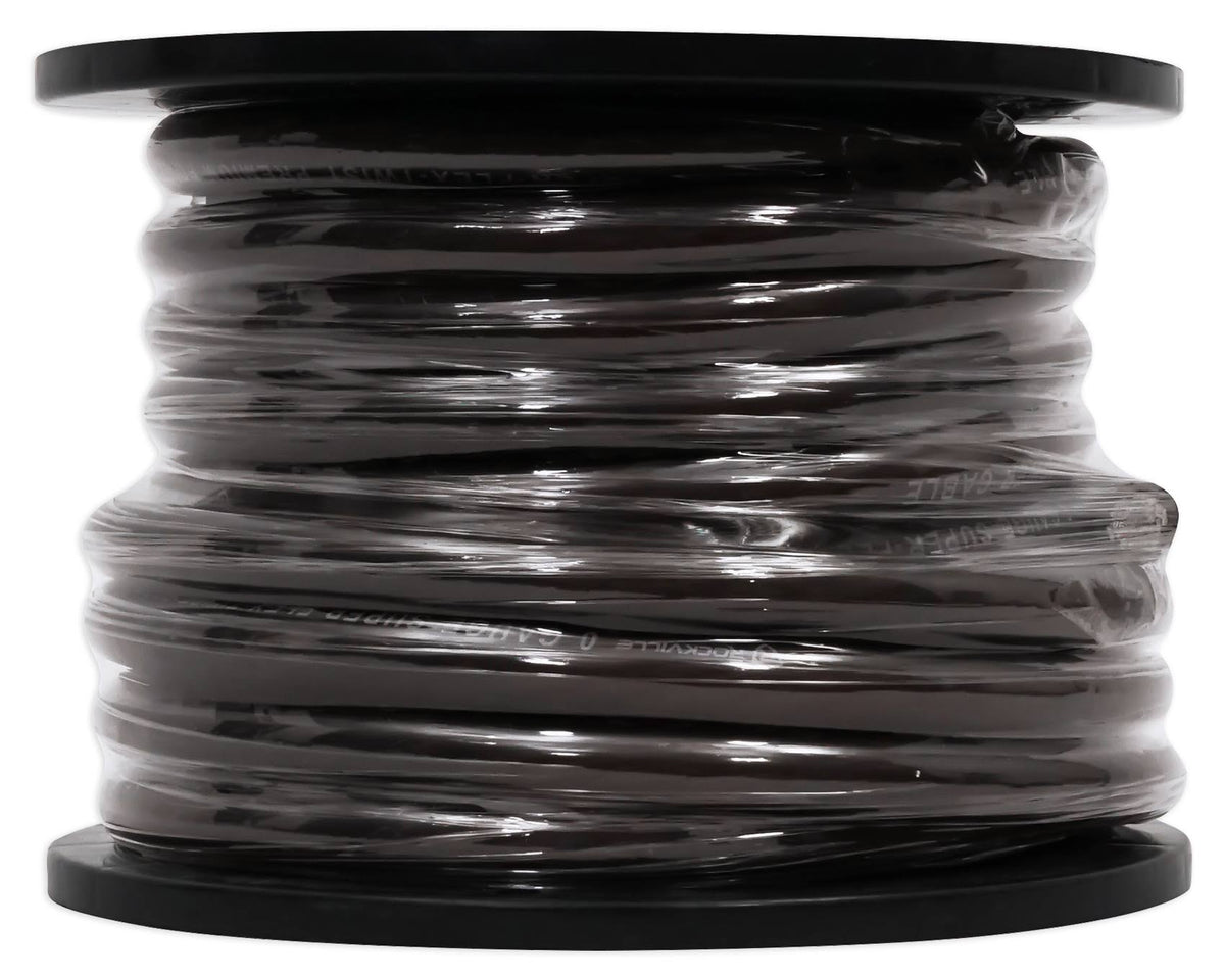 0 Gauge 50-ft. Black Car Amp Power Ground Wire Cable L756776