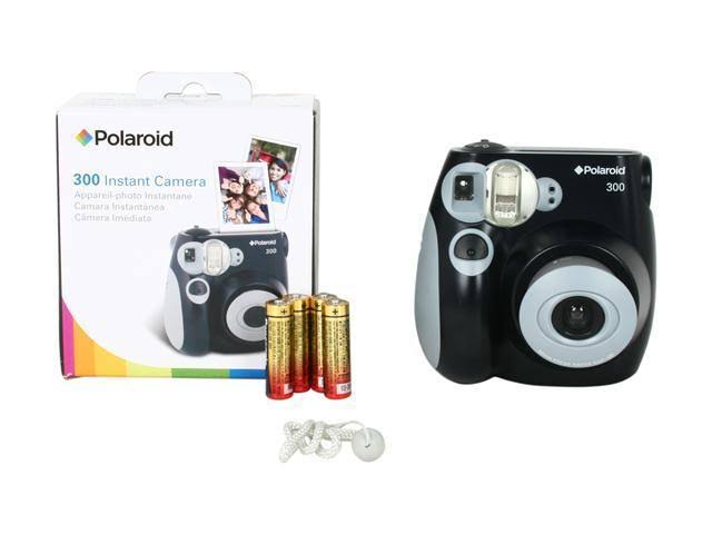 Black Analog Instant Film Camera with 60mm Lens V241