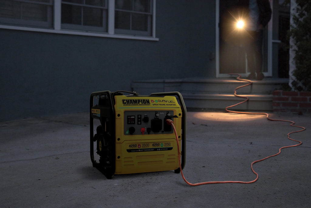 4250-Watt Dual Fuel Open Frame Inverter Generator K365