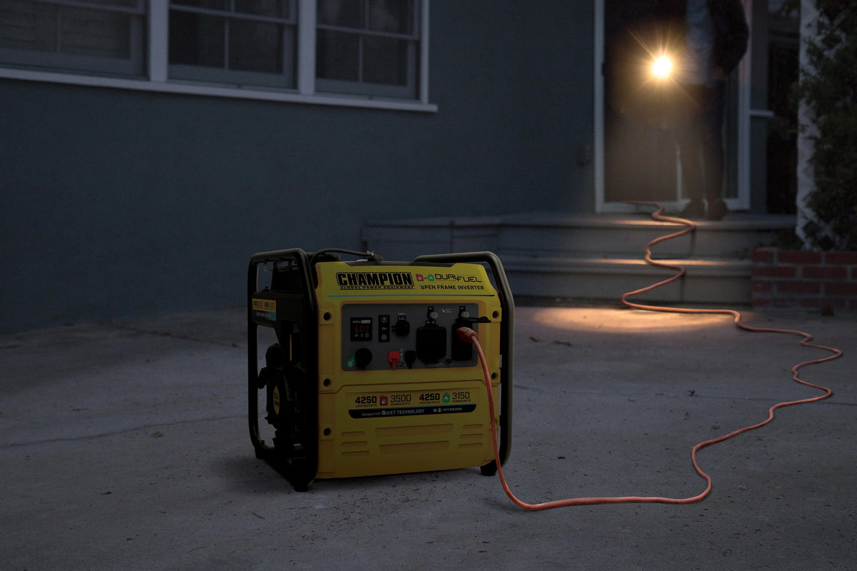 4250-Watt Dual Fuel Open Frame Inverter Generator K365
