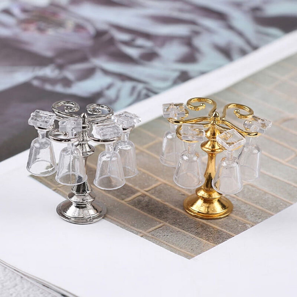 Miniature Metal Cup Holder for Dollhouse W35775