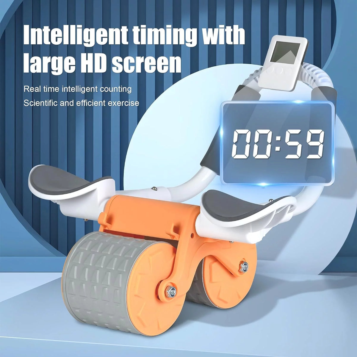 Abdominal Exercise Roller with Timer P212168