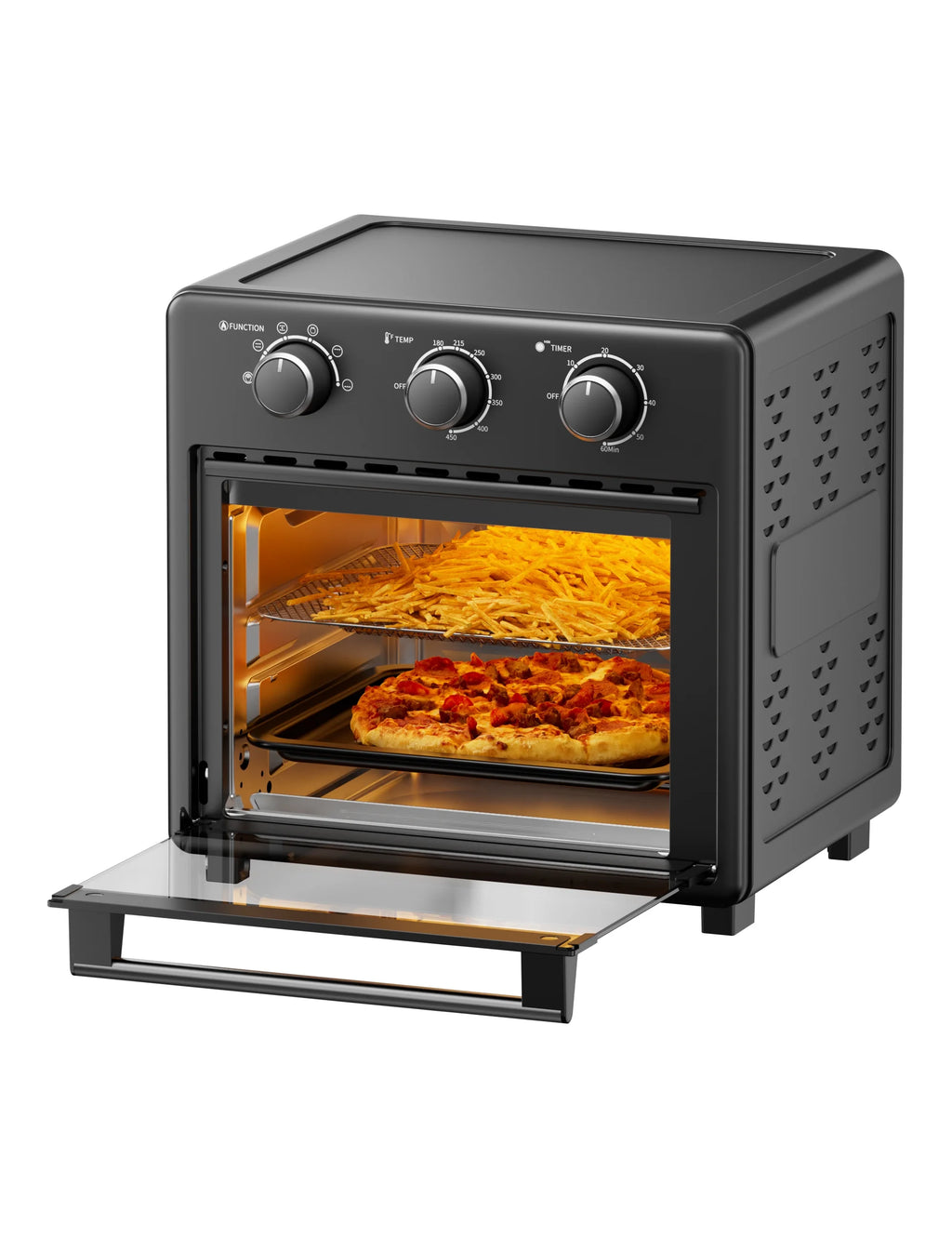 17QT Large Capacity 6-in-1 Air Fryer Toaster Oven J2791