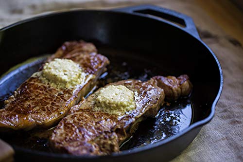 15 Inch Cast Iron Pre-Seasoned Skillet with Tempered Glass Lid L2970