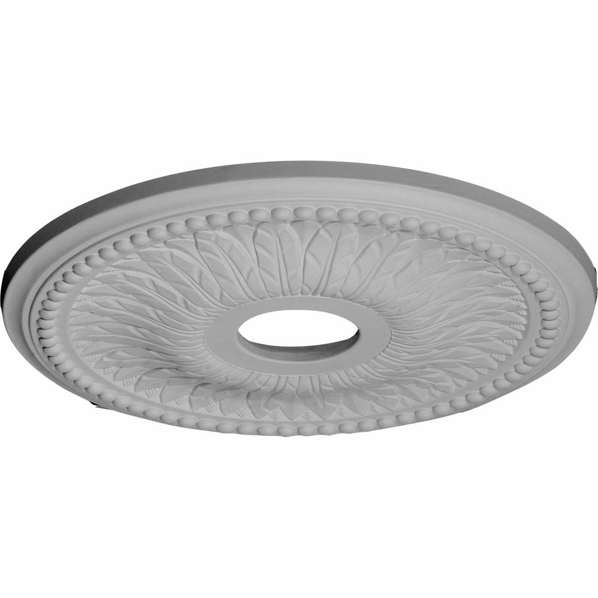 Hand-Painted Hickory Ceiling Medallion J548