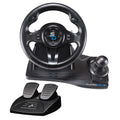 Steering Racing Wheel with Pedals, Paddles, Shifter and Vibration F223108