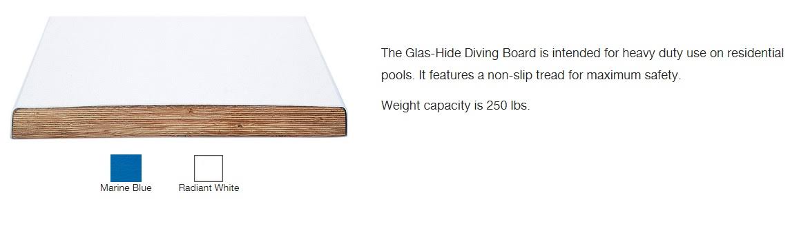 8 foot Marine Blue Diving Board P447688