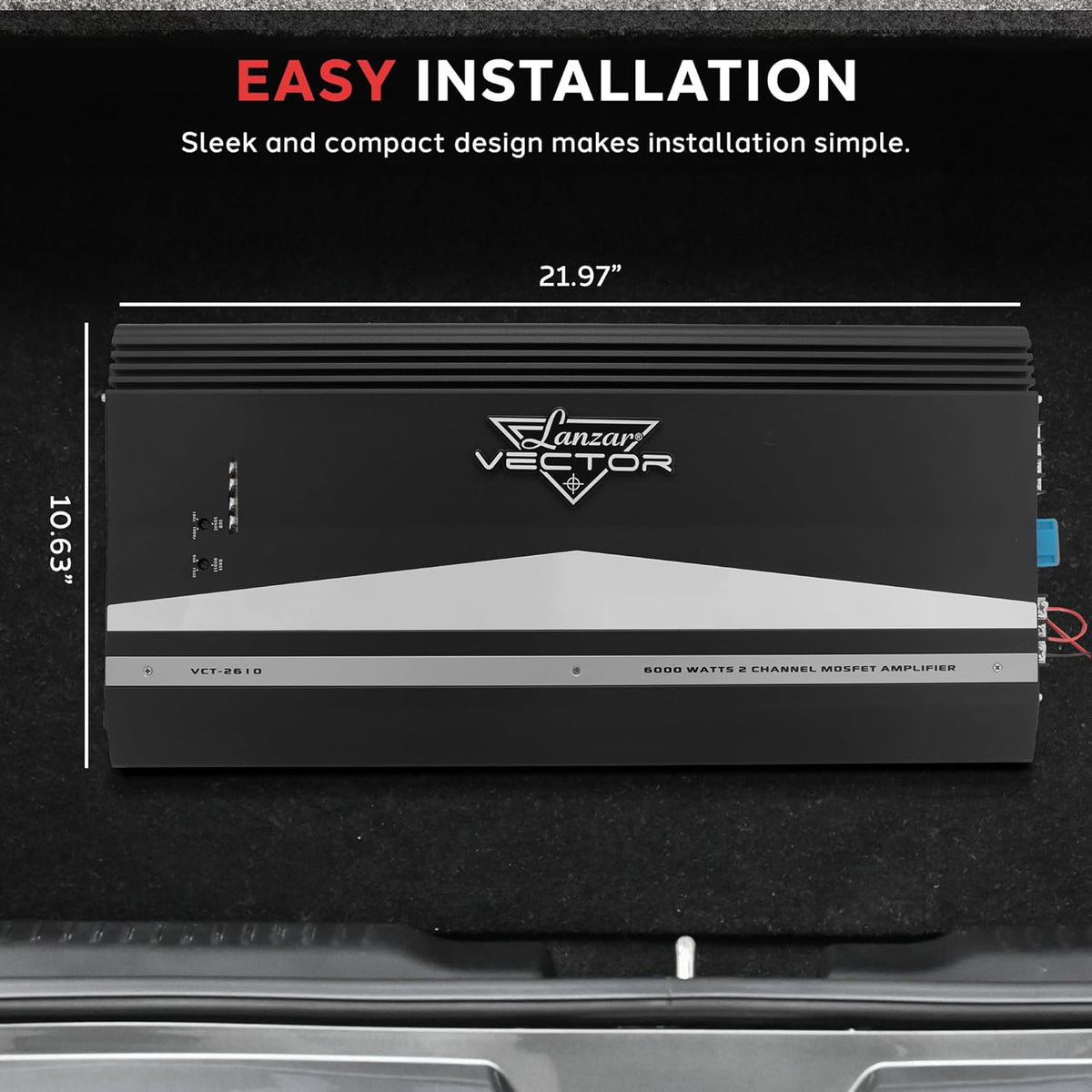 2-Channel Car Audio Amplifier P821363