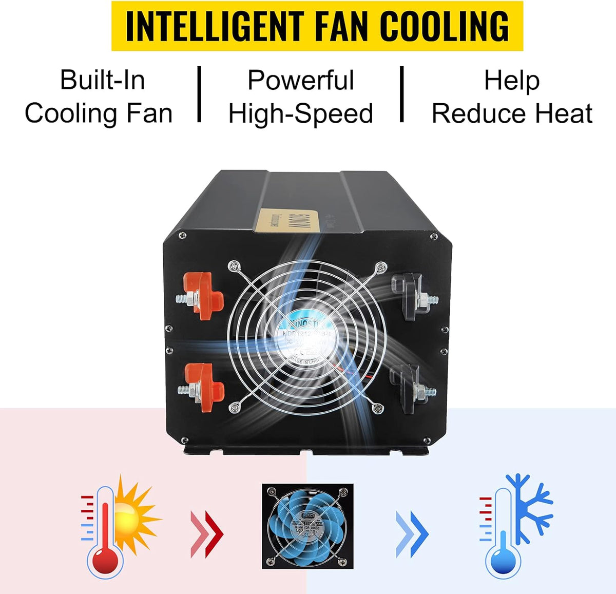 5000 Watt Pure Sine Wave Power Inverter M353