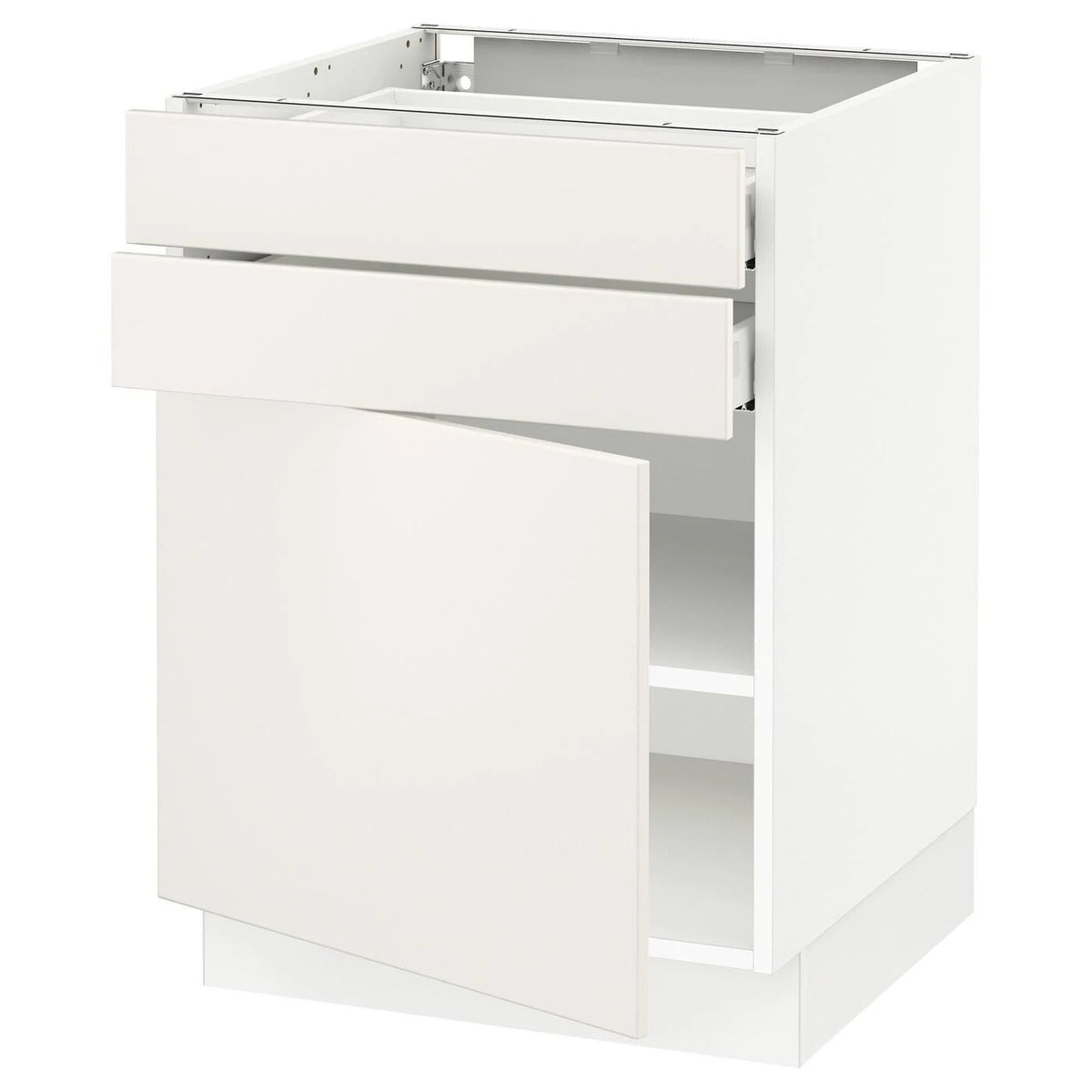 White Base Cabinet with Door and 2 Drawers M966789