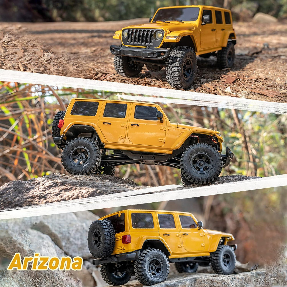 1/18 RC Crawler, 2.4GHz 4WD RC Cars with Battery Charger X29840