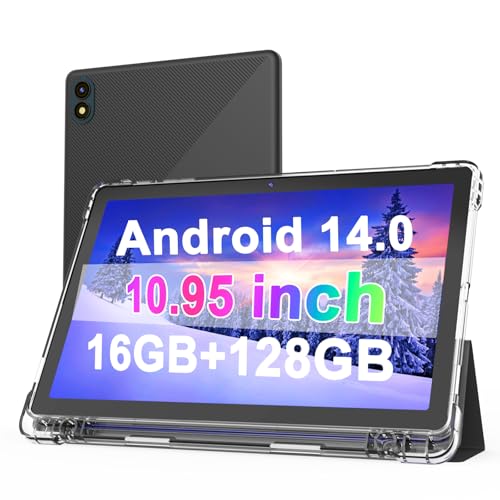 12GB RAM 64GB ROM 1TB Expand 2 in 1 Tablet with Keyboard Case Mouse Stylus Q460582