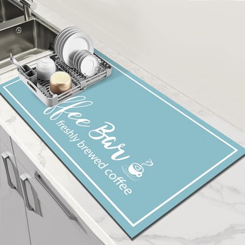 16"x24" Absorbent Coffee Bar Mat J628