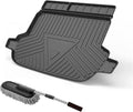 Custom Fit Cargo Mat Trunk Liner Heavy Duty Rubber Waterproof Floor Mat Pack of 2 U253850