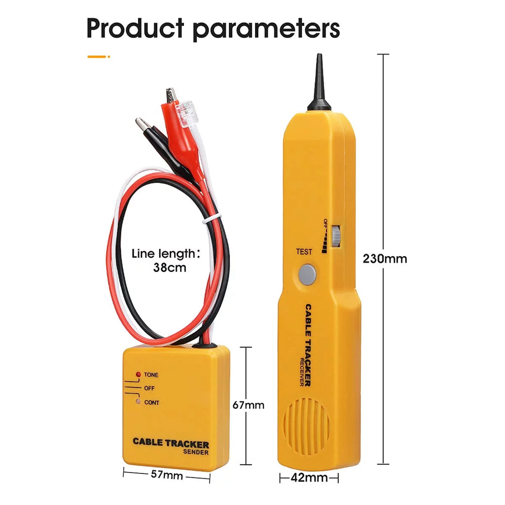 Wire Tracer Tone Generator and Probe Kit R8785