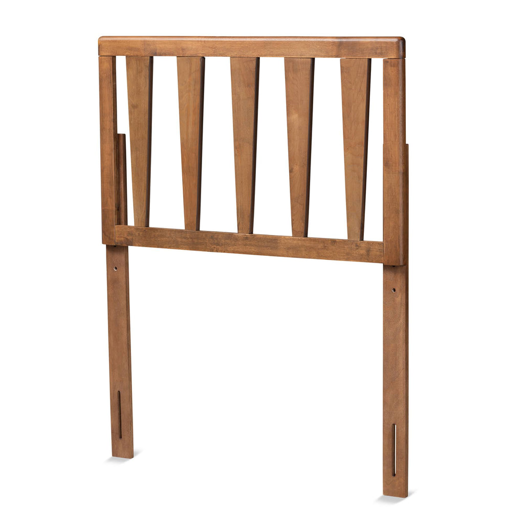 Ash Walnut Finished Wood Twin Size Headboard Z1240