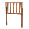 Ash Walnut Finished Wood Twin Size Headboard Z1240
