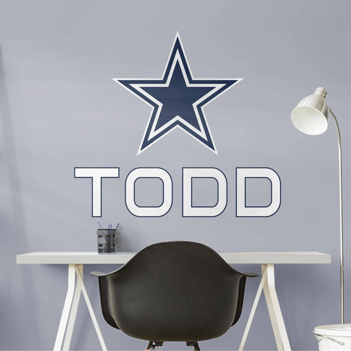White NFL Wall Decal P71769