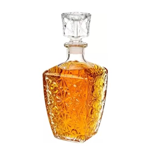 23.75 oz Glass Decanter with Airtight Stopper J347688