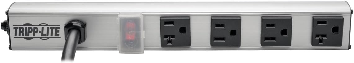 4 Outlet Bench & Cabinet Power Strip N9358