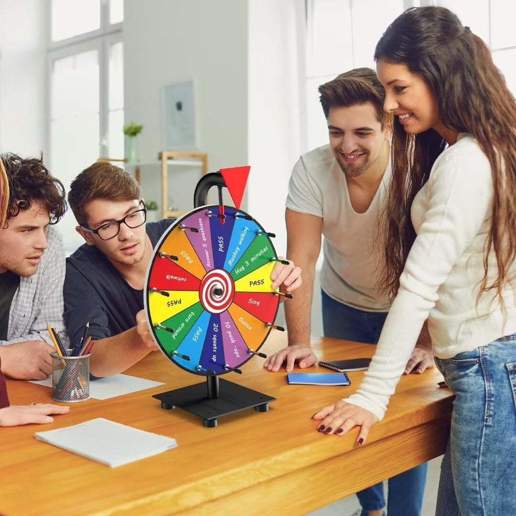 14 Slot Heavy Duty Spinning Prize Wheel with Base F167